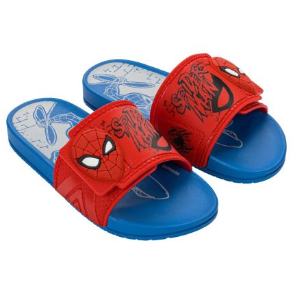 Chinelo Gáspea Infantil Marvel Adventure - 23464 - Azul/vermelho - Atacado