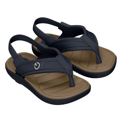 Chinelo De Dedo Baby Cartago Aspen Ii - 12688 - Azul/castor - Atacado