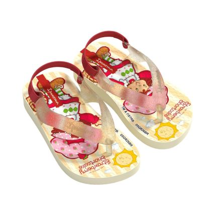 Chinelo baby Ipanema Moranguinho Sweet - 27532 - Bege/bege Transparente - Atacado