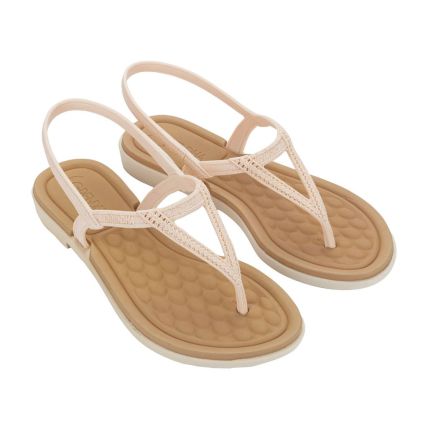 Sandália Feminina Grendha Mais Conforto Plenitude - 19486 - Off White - Atacado