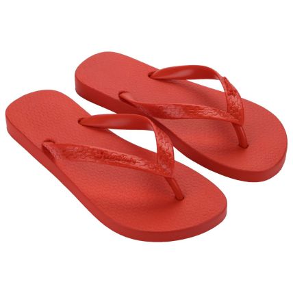 Chinelo Feminino Ipanema Classica - 06466 - Vermelho/vermelho - Atacado
