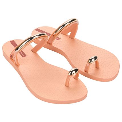 Chinelo Feminino Ipanema Ring Lux - 27538 - Bege/laranja - Atacado