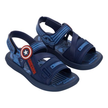 Sandalia Infantil Marvel Hero Squad - 23449 - Azul/azul - Atacado