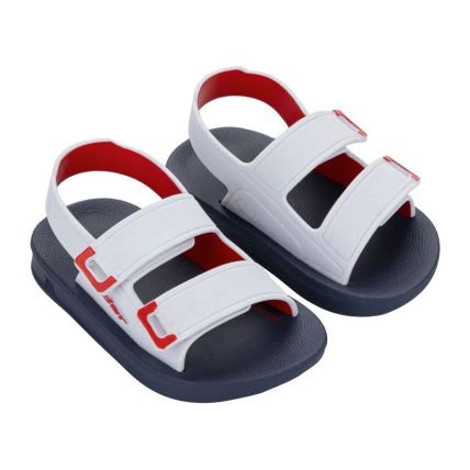 Sandalia Baby Rider Urban Papete - 12660 - Azul/branco/vermelho - Atacado