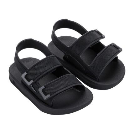 Sandalia Baby Rider Urban Papete - 12660 - Preto/preto/grafite - Atacado