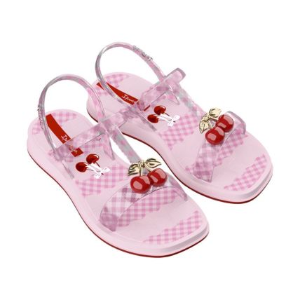 Sandalia Infantil Ipanema Belle - 27470 - Rosa/vidro/vermelho - Atacado