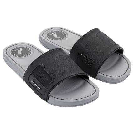 Chinelo Slide Masculino Rider Start Ii - 12728 - Cinza/preto - Atacado