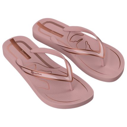Chinelo Feminino Ipanema Anatomica Linea - 27518 - Rosa/rosa Metalizado - Atacado