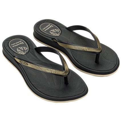 Chinelo Feminino Ipanema Shine - 27570 - Preto/bege - Atacado