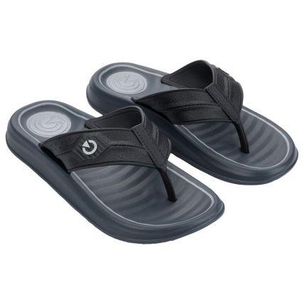 Chinelo Masculino Cartago Ravena - 12706 - Preto/preto/cinza - Atacado