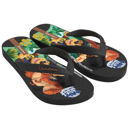 Chinelo Infantil Ipanema Patrulha Canina Fun - 27632 - Preto/preto - Atacado