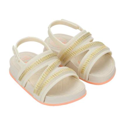 Sandalia Baby Ipanema Shine Trendy - 27577 - Off White/rosa - Atacado