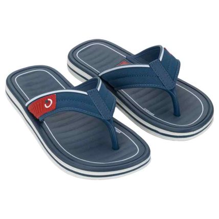 Chinelo Infantil Cartago Paris Iii - 12694 - Azul/azul/vermelho - Atacado