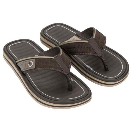 Chinelo Infantil Cartago Paris Iii - 12694 - Bege/marrom/bege - Atacado