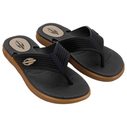 Chinelo Masculino Mormaii Kinja - 12574 - Castor/preto - Atacado