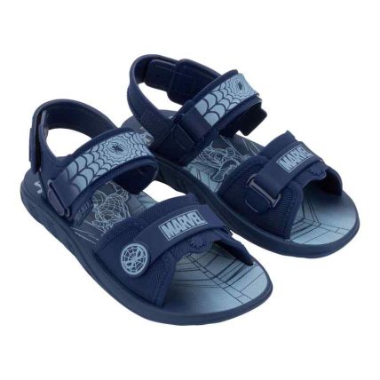 Sandalia Infantil Homem Aranha Team - 23383 - Azul/azul - Atacado