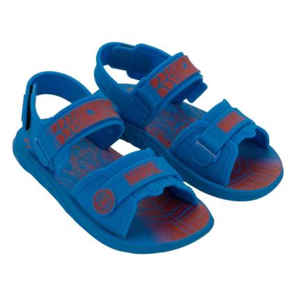 Sandalia Infantil Homem Aranha Team - 23383 - Azul/azul/vermelho - Atacado