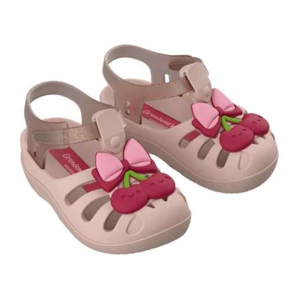 Sandalia Baby Gkids Lumy Aranha - 23488 - Rosa/glitter - Atacado