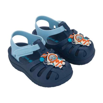Sandalia Baby Gkids Lumy Aranha - 23488 - Azul Escuro/azul - Atacado