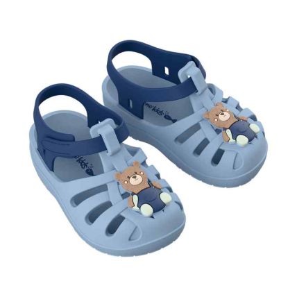 Sandalia Baby Gkids Lumy Aranha - 23488 - Azul Claro/azul - Atacado