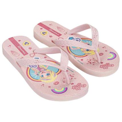 Chinelo Infantil Ipanema Polly E Hot Wheels - 27638 - Rosa Tule/rosa Tule - Atacado
