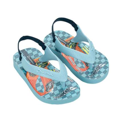 Chinelo Baby Ipanema Polly E Hot Wheels - 27639 - Azul Lua/azul Marinho - Atacado