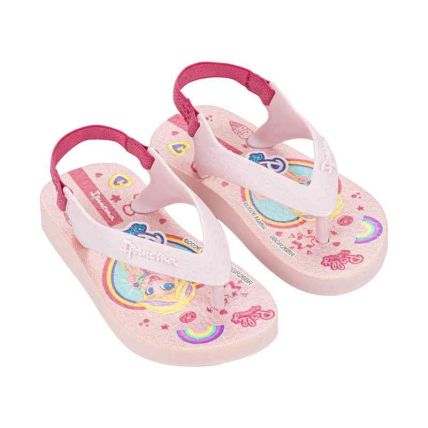 Chinelo Baby Ipanema Polly E Hot Wheels - 27639 - Rosa Tule/rosa Camelia - Atacado