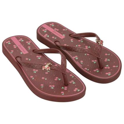 Chinelo Infantil Ipanema Fashion Belle - 27642 - Marrom/marrom/rosa - Atacado