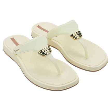 Chinelo Feminino Ipanema Trend Metal - 27581 - Bege/bege/marrom - Atacado