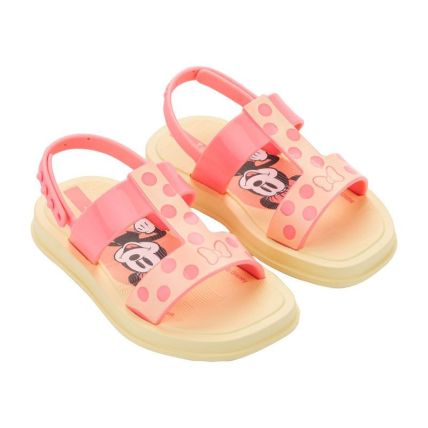 Sandalia Baby Ipanema Disney Lovely - 27584 - Amarelo/rosa - Atacado