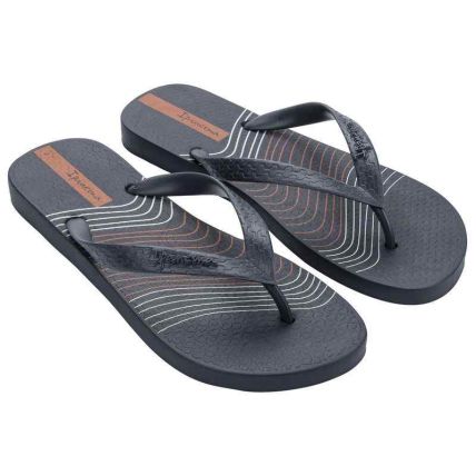 Chinelo Masculino Ipanema Flow - 27640 - Basalto/basalto/laranja - Atacado