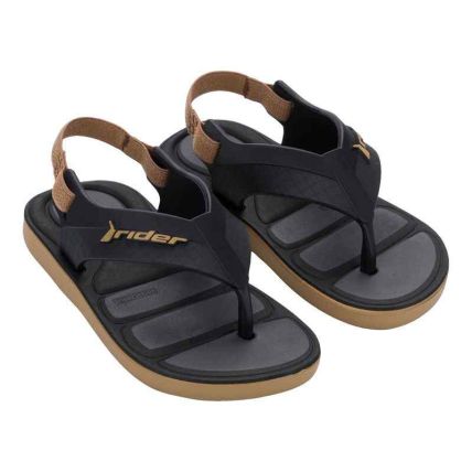 Chinelo Baby Rider Pulse - 12720 - Bege/preto - Atacado