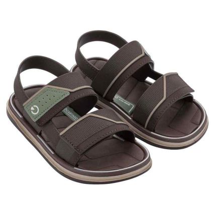 Sandalia Infantil Cartago Malaga Sport Iii - 12687 - Bege/marrom/verde - Atacado