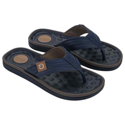 Chinelo Masculino Cartago Alabama - 11859 - Azul/azul/marrom - Atacado