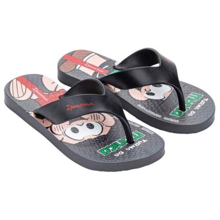 Chinelo Infantil Ipanema Turma Da Monica Fun - 27637 - Grafite/preto - Atacado