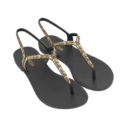 Sandalia Feminino Grendha Virtude - 19544 - Preto - Atacado
