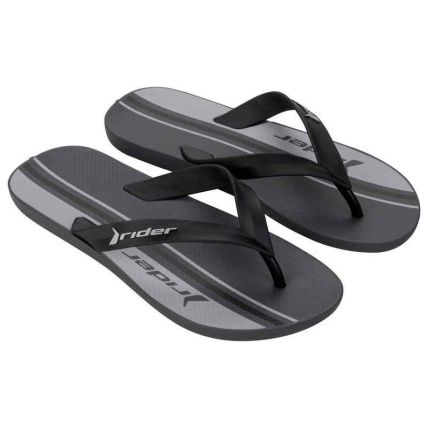 Chinelo Masculino Rider Feel Urban - 12318 - Grafite/preto/cinza - Atacado
