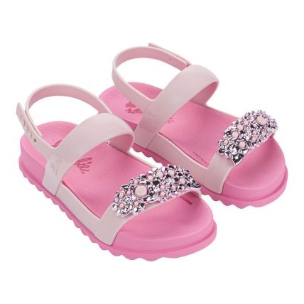 Sandalia Infantil Barbie Steady Step Flat - 23534 - Rosa/rosa Claro/rose - Atacado