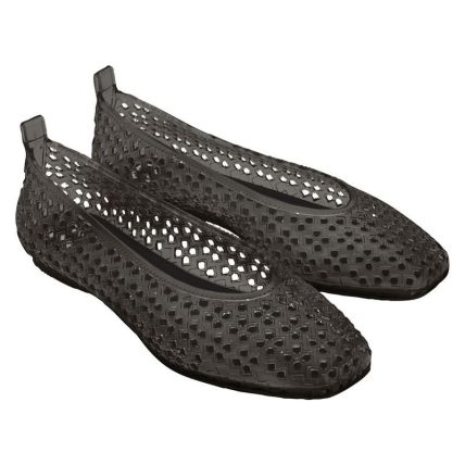 Sapatilha Feminino Zaxy Mesh - 83999 - Preto Transparente - Atacado