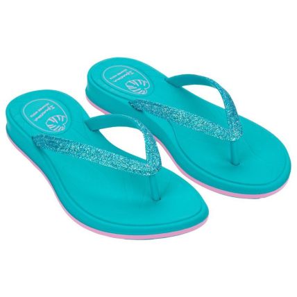 Chinelo Feminino Ipanema Shine Max - 27597 - Azul Caribe/boreal - Atacado