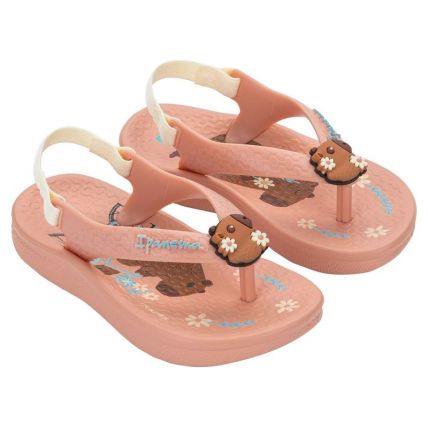 Chinelo Baby Ipanema Capivara - 27511 - Bege/bege/amarelo - Atacado