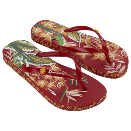 Chinelo Feminino Ipanema Sem Igual - 25483 - Vermelho/vermelho - Atacado