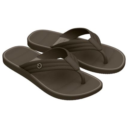 Chinelo Masculino Cartago Monterrey - 12643 - Marrom/marrom/bege - Atacado