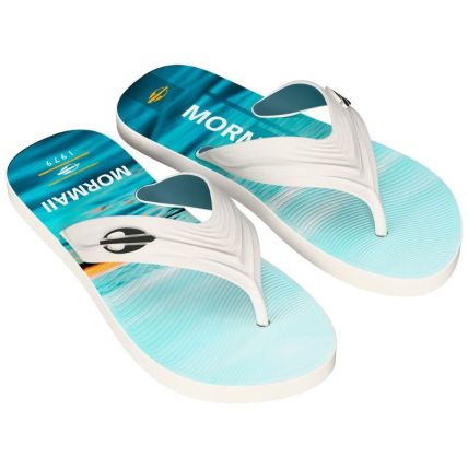 Chinelo Masculino Mormaii Tropical Graphics - 10591 - Preto/preto/amarelo - Atacado