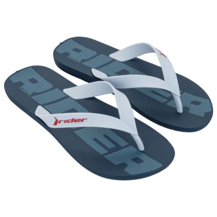 Chinelo Infantil Mormaii Tropical Ii - 12193 - Branco/preto/azul - Atacado