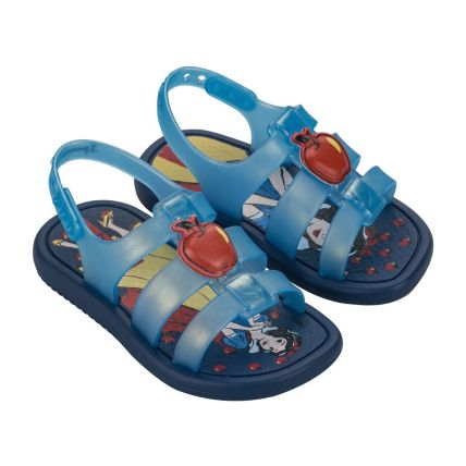 Sandalia Baby Ipanema Disney - 27373 - Azul/perolado/vermelho - Atacado