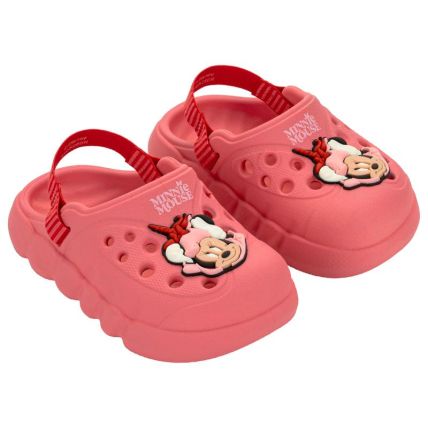 Babuche Baby Disney Dreamy - 23416 - Rosa/vermelho - Atacado