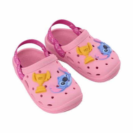 Babuche Baby Disney Warm - 23475 - Rosa/rosa - Atacado