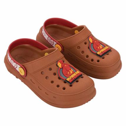 Babuche Infantil Avengers New Step Babuch - 23438 - Marrom/vermelho - Atacado