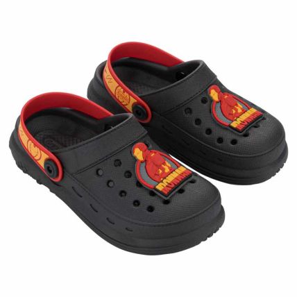 Babuche Infantil Avengers New Step Babuch - 23438 - Preto/vermelho - Atacado